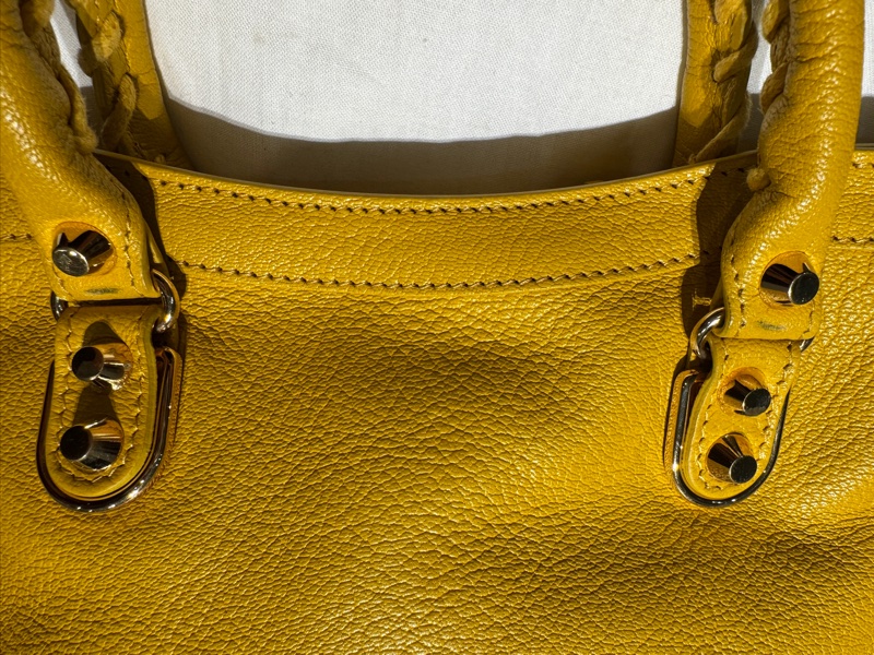 Balenciaga巴黎世家機車包9成新-20