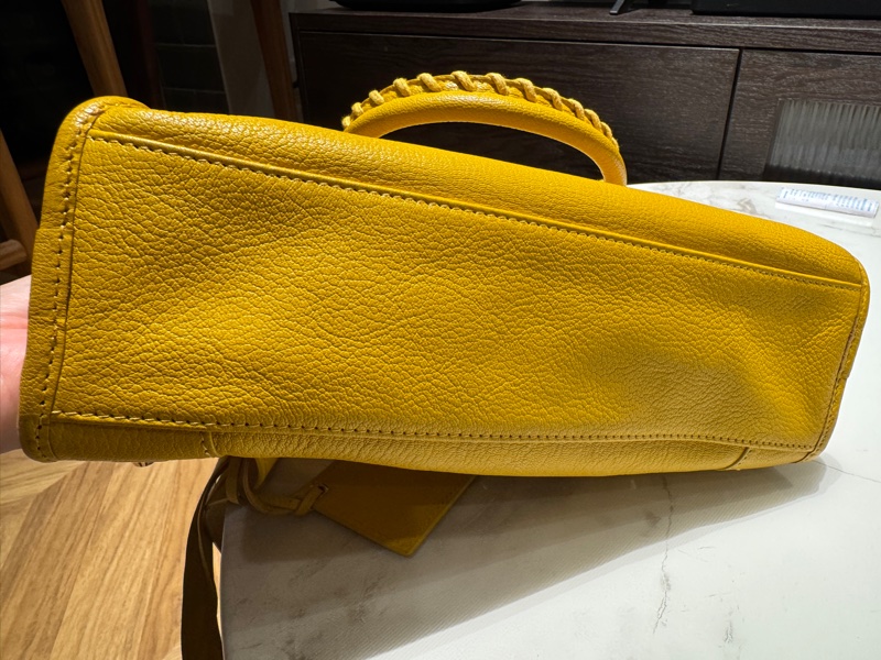 Balenciaga巴黎世家機車包金釦9成新-2