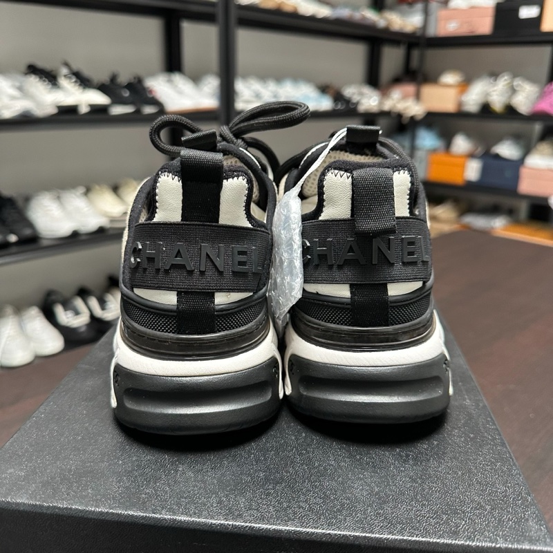 Chanel香奈兒黑白熊貓氣墊運動鞋 36碼-2