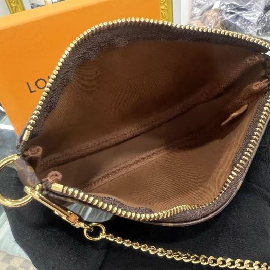 東區正精品㊣LV M58009 原花一字拉鍊腋下包金鍊手提包 RZ6364-10