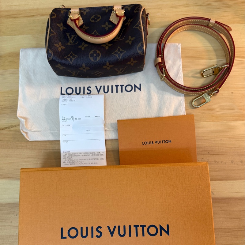 9.9新Louis Vuitton Monogram Nano Speedy-0
