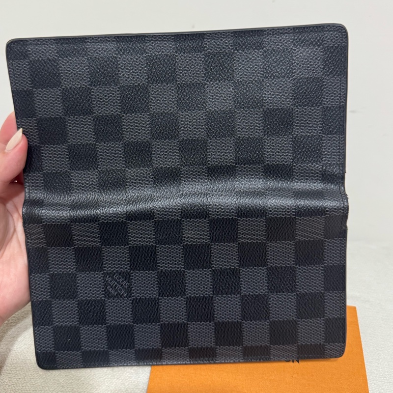 Lv棋盤格長夾芯片款-6