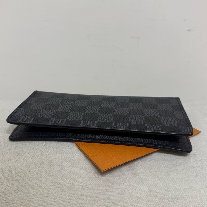 Lv棋盤格長夾芯片款-10