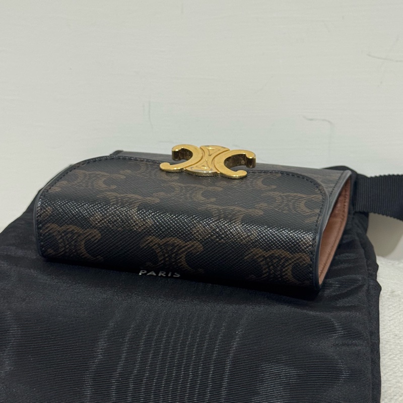 Celine經典老花短夾-2