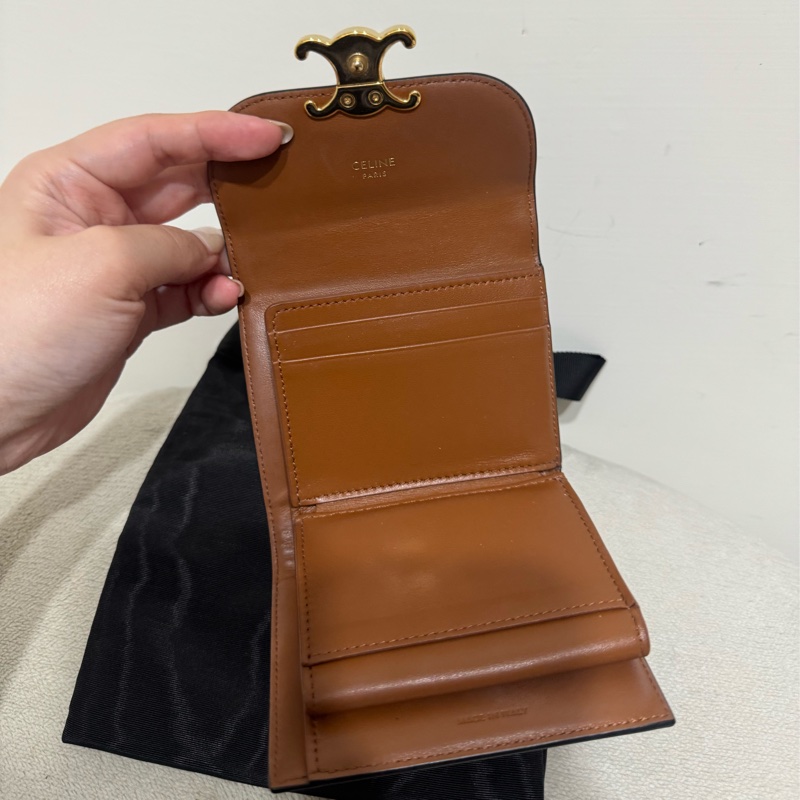 Celine經典老花短夾-4