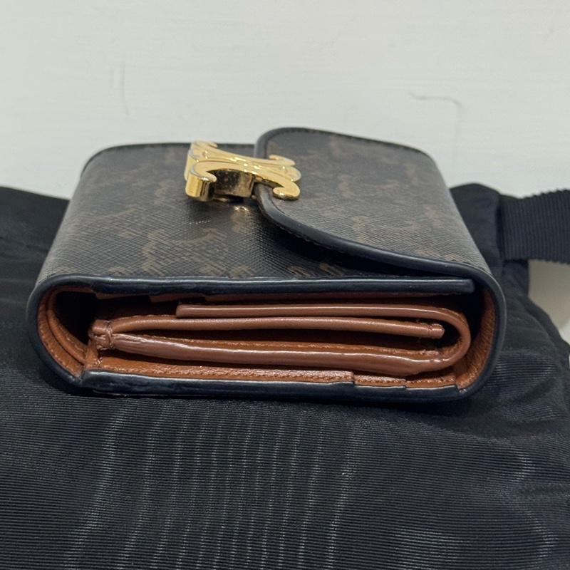 Celine經典老花短夾-6