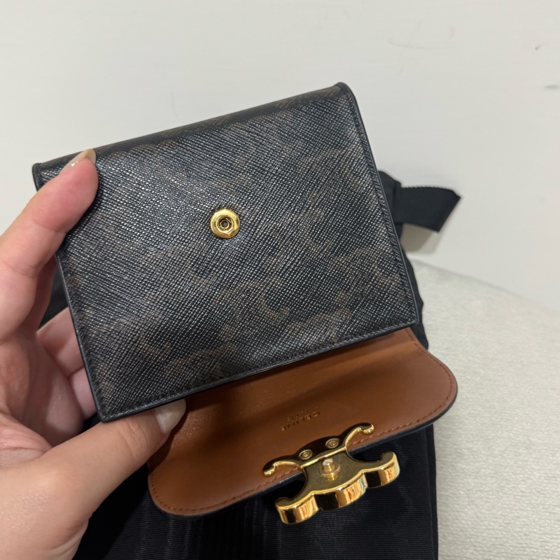 Celine經典老花短夾-7