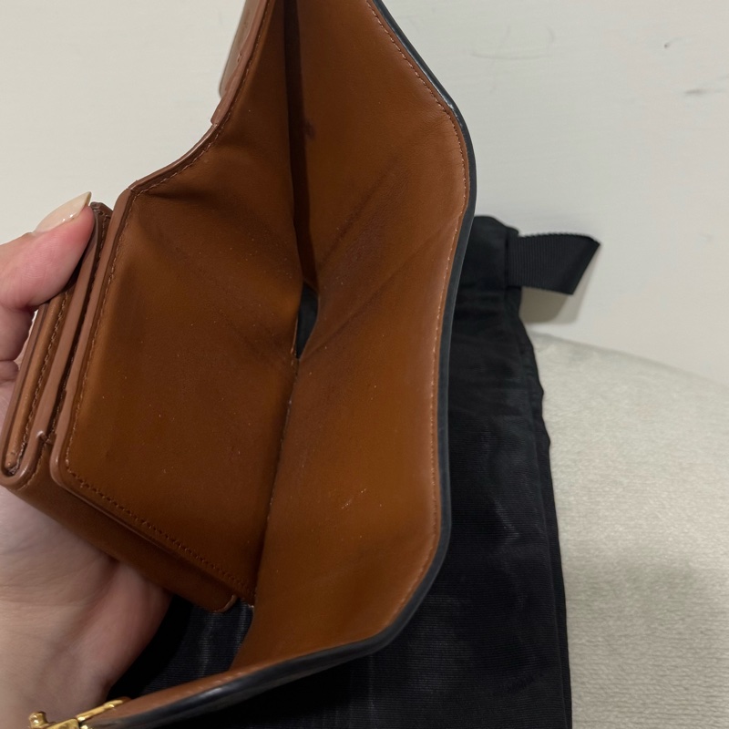 Celine經典老花短夾-9