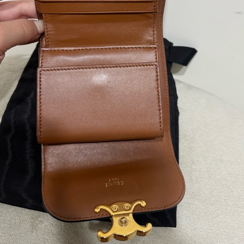 Celine經典老花短夾-11