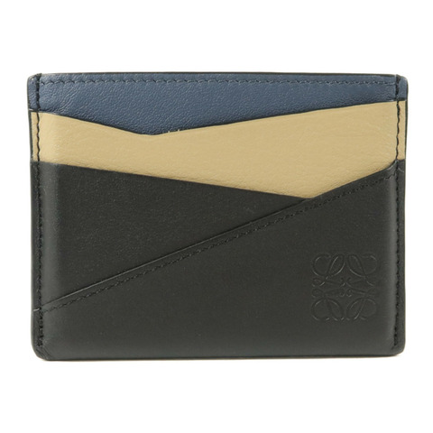 LOEWE 牛皮皮革Puzzle Plain Card Holder卡片套