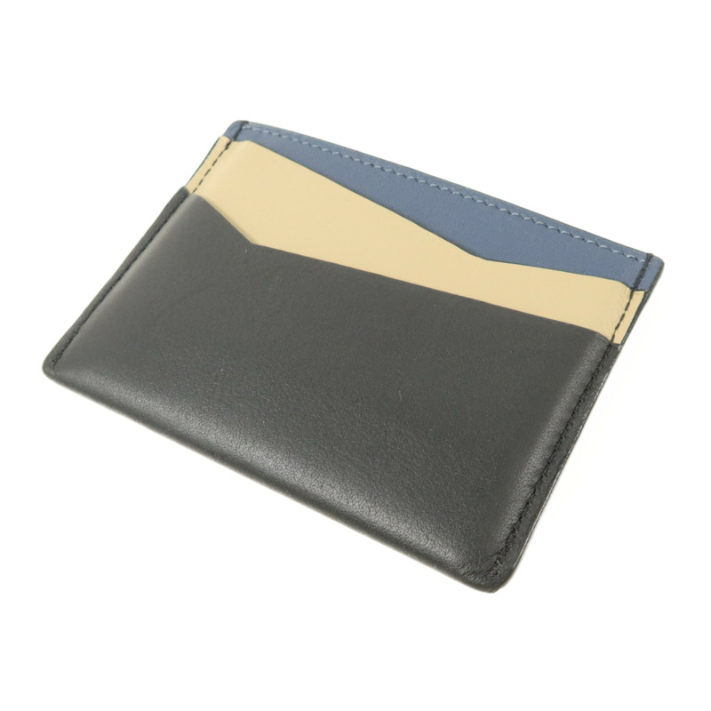 LOEWE 牛皮皮革Puzzle Plain Card Holder卡片套-4