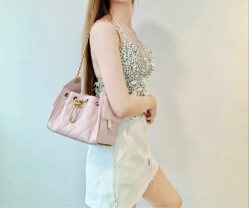 Chanel 25bag 麂皮小號大全套「震撼優惠價」-5