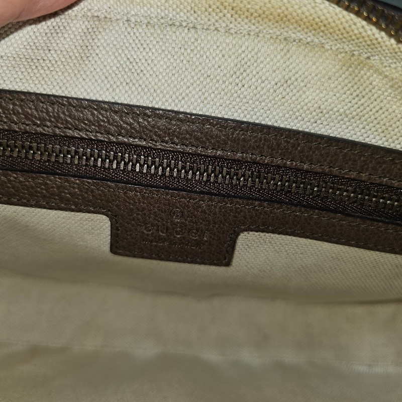 gucci 側背包 95新 棕老花 699439-12