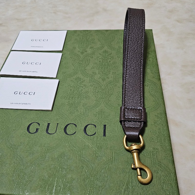 gucci 側背包 95新 棕老花 699439-17