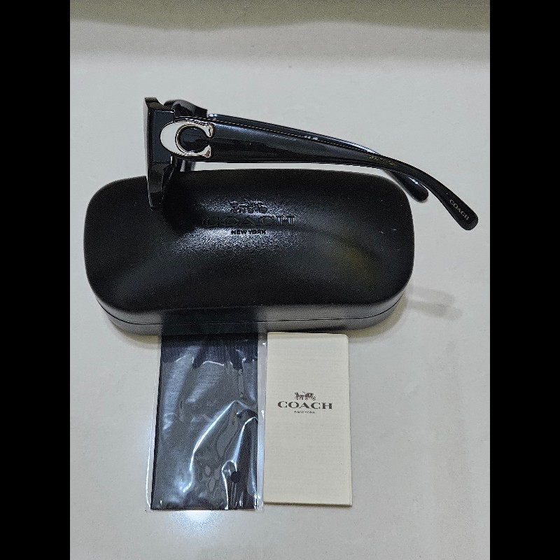 Coach 大 Logo 方框墨鏡-2