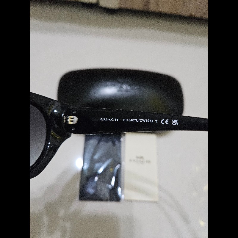 Coach 大 Logo 方框墨鏡-3