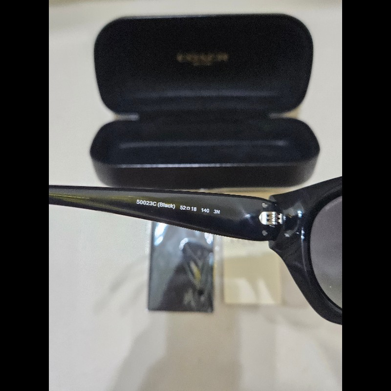 Coach 大 Logo 方框墨鏡-11