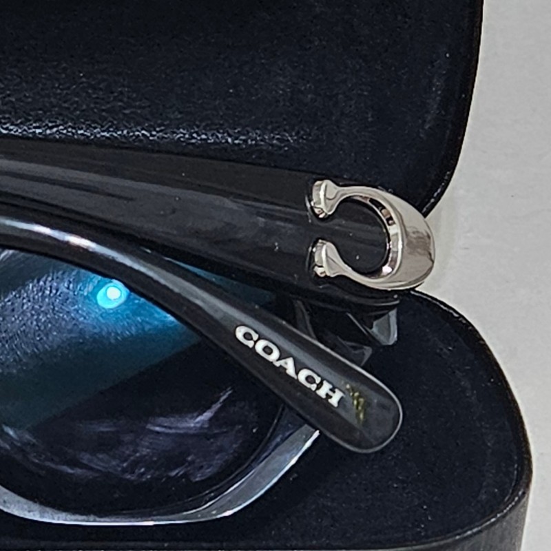 Coach 大 Logo 方框墨鏡-13