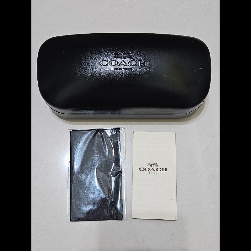 Coach 大 Logo 方框墨鏡-14