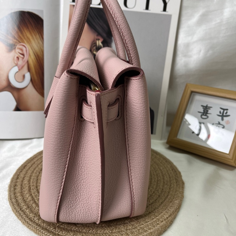 MCM milla米拉小號粉色手提包-3