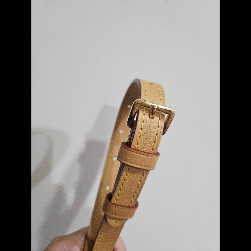 LV Louis Vuitton nano speedy 老花 迷你 波士頓包 新版 可調節-4