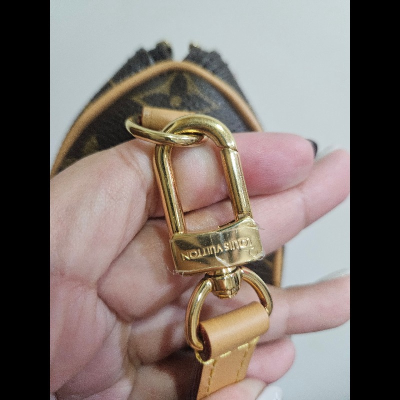 LV Louis Vuitton nano speedy 老花 迷你 波士頓包 新版 可調節-5