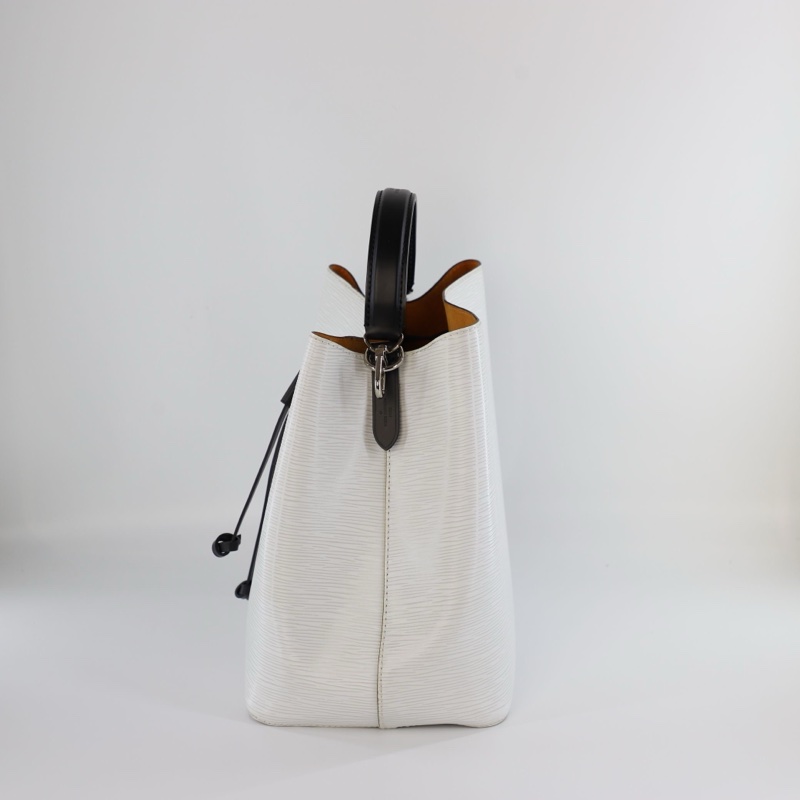 Louis Vuitton路易威登 Neonoe白色Epi皮水波紋水桶包 尺寸:26x26x17.5 皮標款 有芯片-2