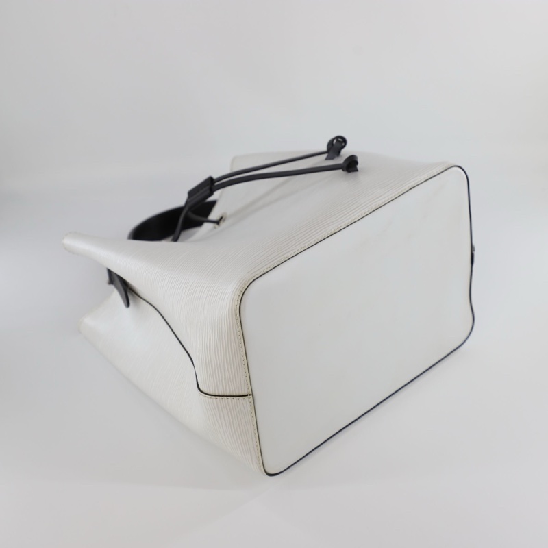 Louis Vuitton路易威登 Neonoe白色Epi皮水波紋水桶包 尺寸:26x26x17.5 皮標款 有芯片-5