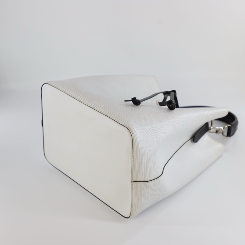 Louis Vuitton路易威登 Neonoe白色Epi皮水波紋水桶包 尺寸:26x26x17.5 皮標款 有芯片-6
