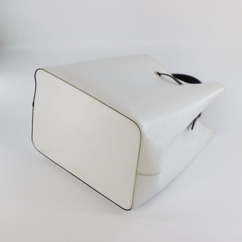 Louis Vuitton路易威登 Neonoe白色Epi皮水波紋水桶包 尺寸:26x26x17.5 皮標款 有芯片-8