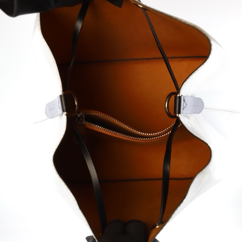 Louis Vuitton路易威登 Neonoe白色Epi皮水波紋水桶包 尺寸:26x26x17.5 皮標款 有芯片-9