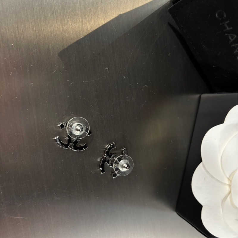 近全新🌟Chanel 黑鑽耳釘|Classic Trend CT精品|台北東區實體-5