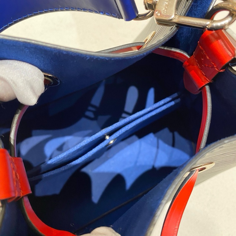 LV 路易威登 Neonoe bb 拼色水波紋水桶包,新款bb號-6