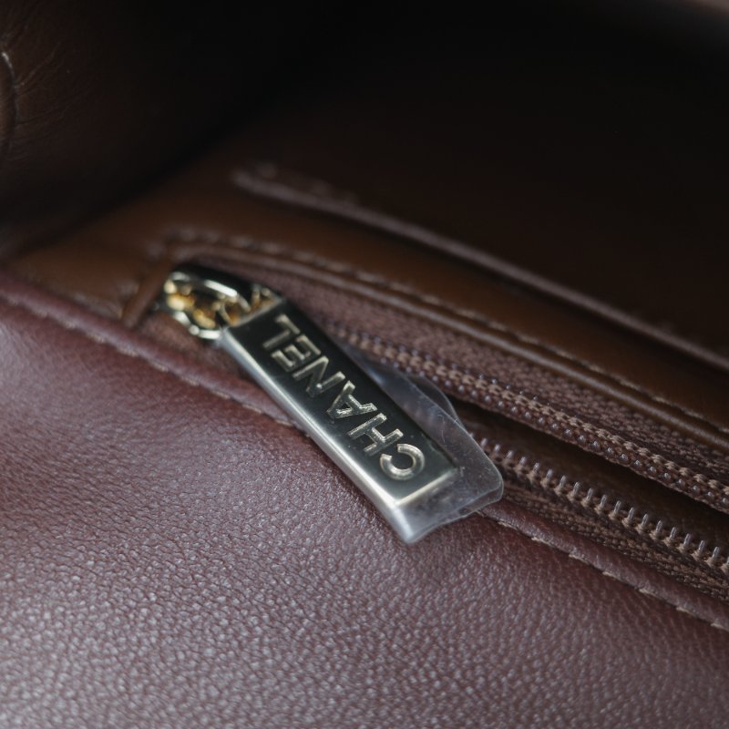 Chanel 香奈兒 Classic Flap 20cm CF Handle 手提款 橄欖綠 羊皮 斜挎包 手提包-24