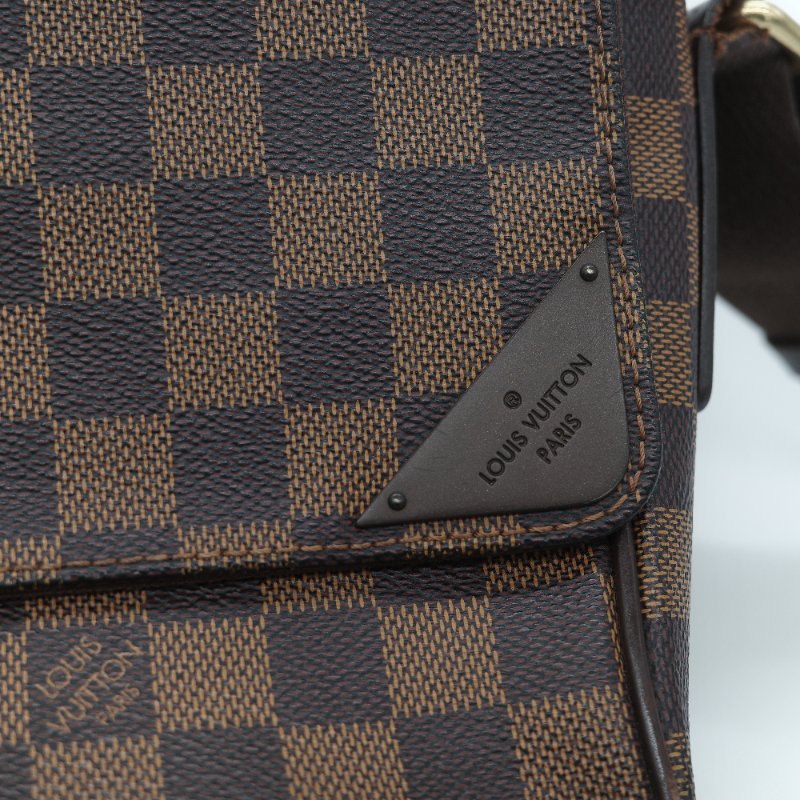 Louis Vuitton 路易威登 棋盤格 男士 公事包 斜挎包-9