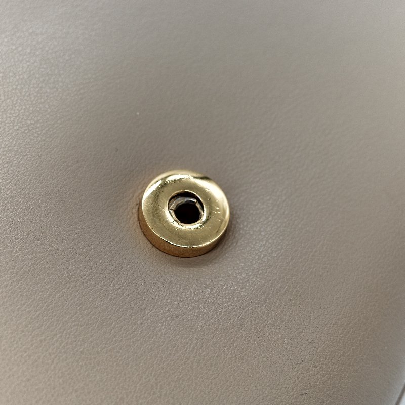 Celine 思琳 奶茶色 牛皮 新款 風琴包 斜挎包 豆腐包-12