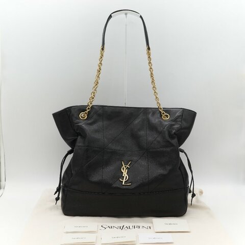 全新品（官網同步在售118,000♥️）Saint Laurent 聖羅蘭 JAMIE 黑色 小羊皮  手提袋 托特包 單肩包