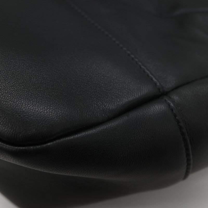 全新品(官網同步在售118,000♥️)Saint Laurent 聖羅蘭 JAMIE 黑色 小羊皮 手提袋 托特包 單肩包-10