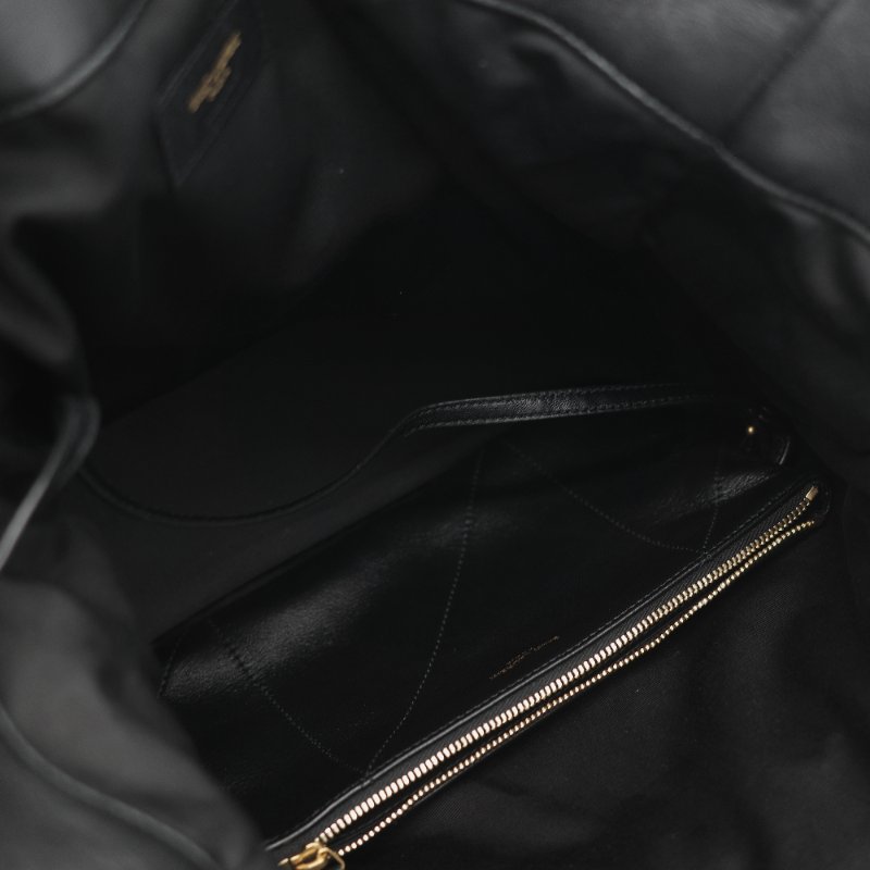 全新品(官網同步在售118,000♥️)Saint Laurent 聖羅蘭 JAMIE 黑色 小羊皮 手提袋 托特包 單肩包-25