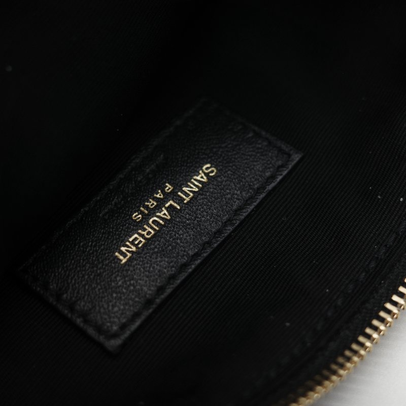 全新品(官網同步在售118,000♥️)Saint Laurent 聖羅蘭 JAMIE 黑色 小羊皮 手提袋 托特包 單肩包-33