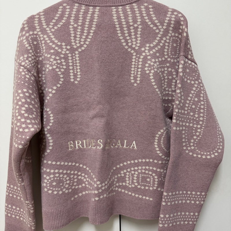 Hermes 愛馬仕 BRIDES DE GALA TARTAN 刺繡外套 #淡粉色(可議價)-1