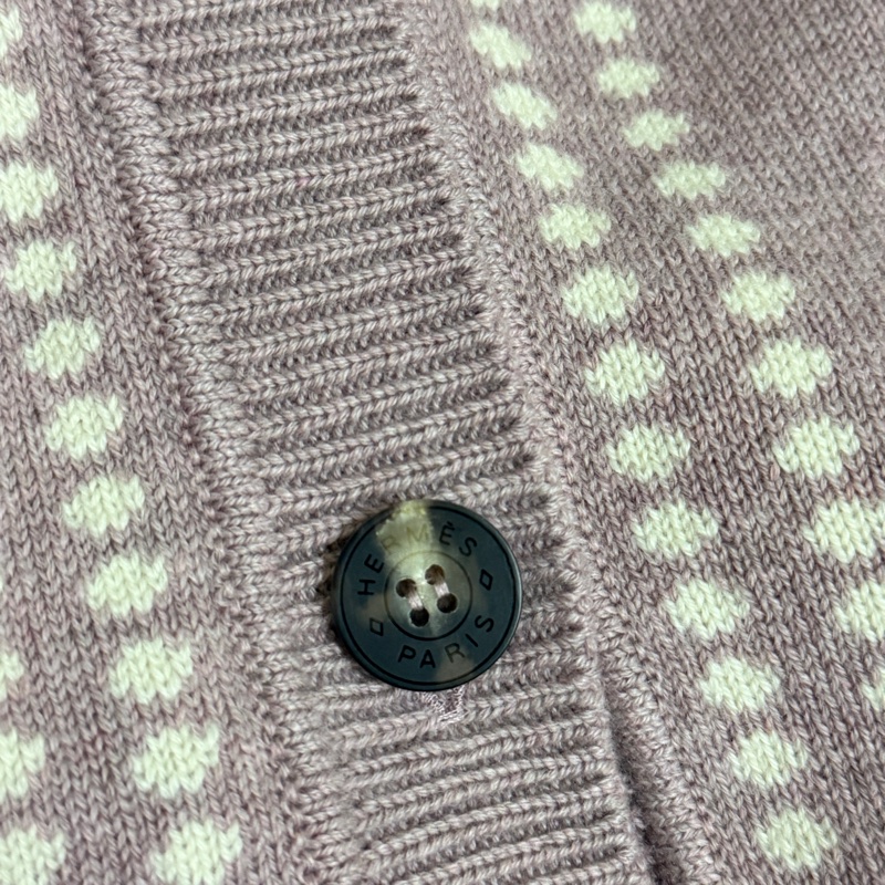 Hermes 愛馬仕 BRIDES DE GALA TARTAN 刺繡外套 #淡粉色(可議價)-12