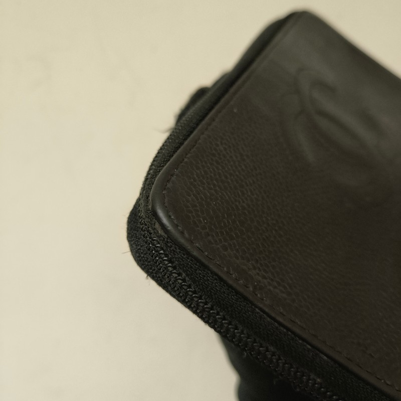 ㊣✨CHANEL✨香奈兒 小香 雙C 雷標 魚子醬 牛皮 長夾 皮夾 錢包/二手精品/二手皮夾/保證正品-8