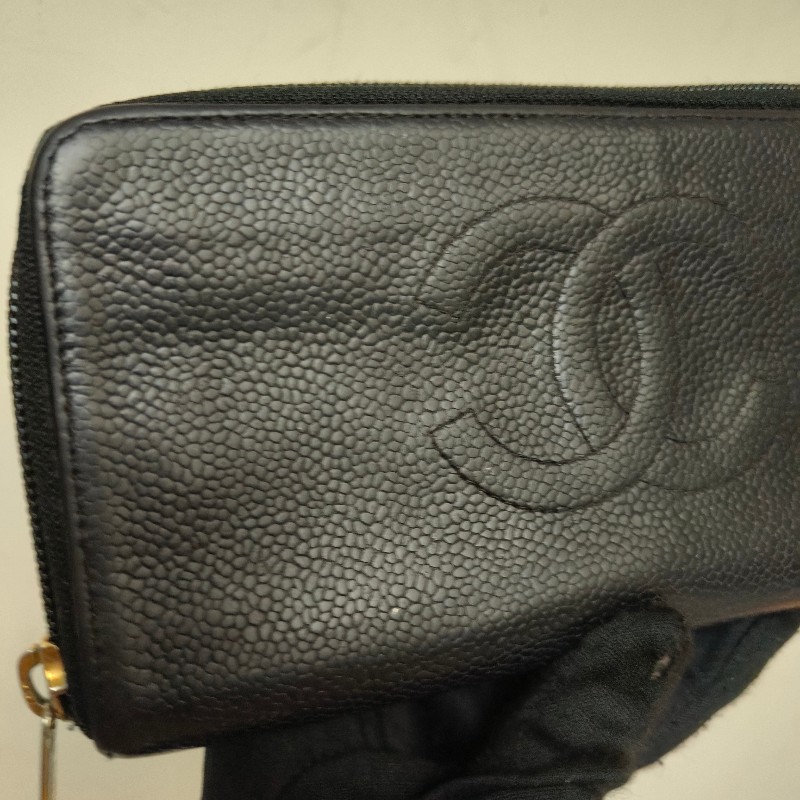 ㊣✨CHANEL✨香奈兒 小香 雙C 雷標 魚子醬 牛皮 長夾 皮夾 錢包/二手精品/二手皮夾/保證正品-18