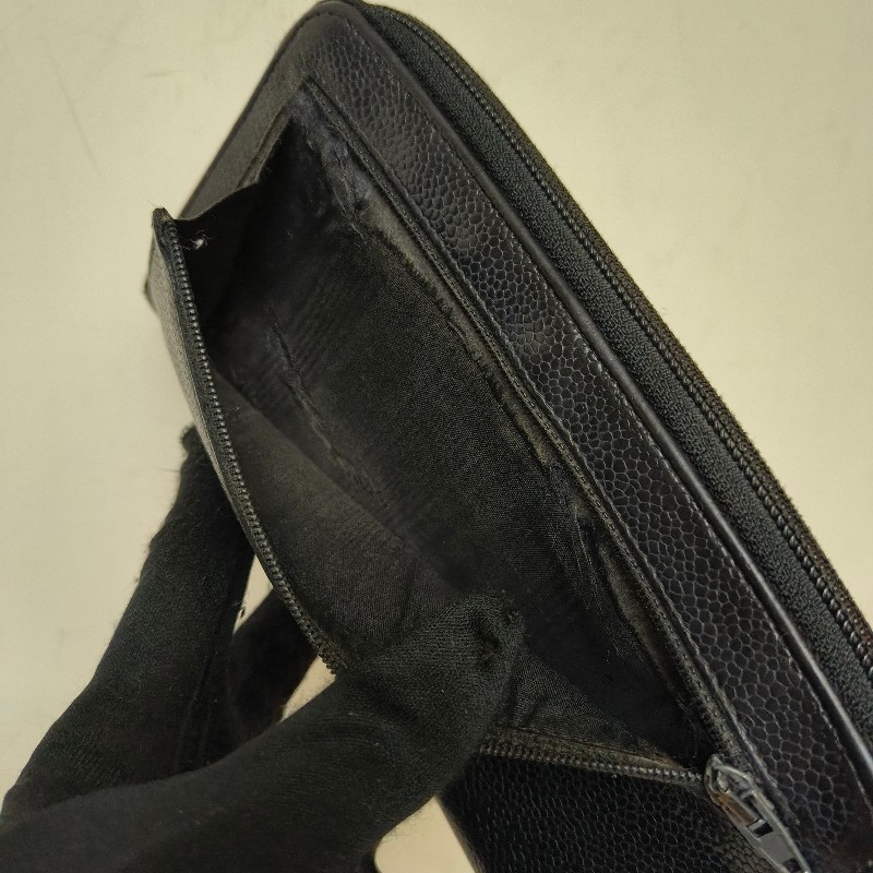 ㊣✨CHANEL✨香奈兒 小香 雙C 雷標 魚子醬 牛皮 長夾 皮夾 錢包/二手精品/二手皮夾/保證正品-23