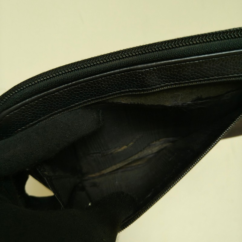 ㊣✨CHANEL✨香奈兒 小香 雙C 雷標 魚子醬 牛皮 長夾 皮夾 錢包/二手精品/二手皮夾/保證正品-25