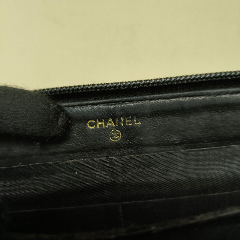 ㊣✨CHANEL✨香奈兒 小香 雙C 雷標 魚子醬 牛皮 長夾 皮夾 錢包/二手精品/二手皮夾/保證正品-30