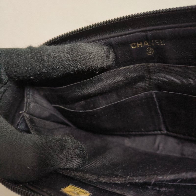 ㊣✨CHANEL✨香奈兒 小香 雙C 雷標 魚子醬 牛皮 長夾 皮夾 錢包/二手精品/二手皮夾/保證正品-36