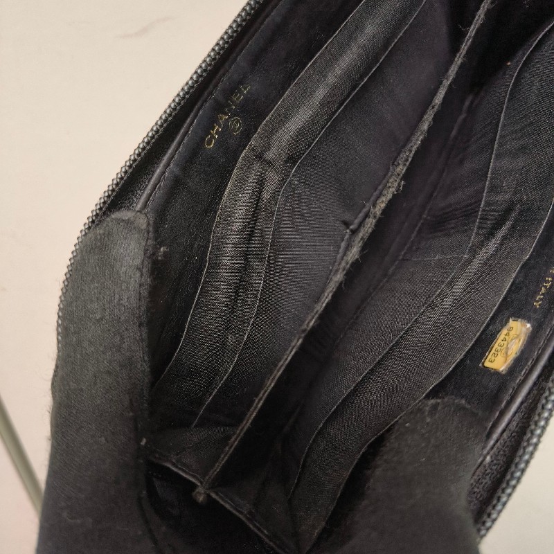 ㊣✨CHANEL✨香奈兒 小香 雙C 雷標 魚子醬 牛皮 長夾 皮夾 錢包/二手精品/二手皮夾/保證正品-48