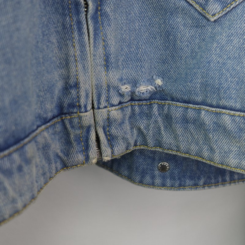 Prada 單寧 鐵牌 外套 IT38-4